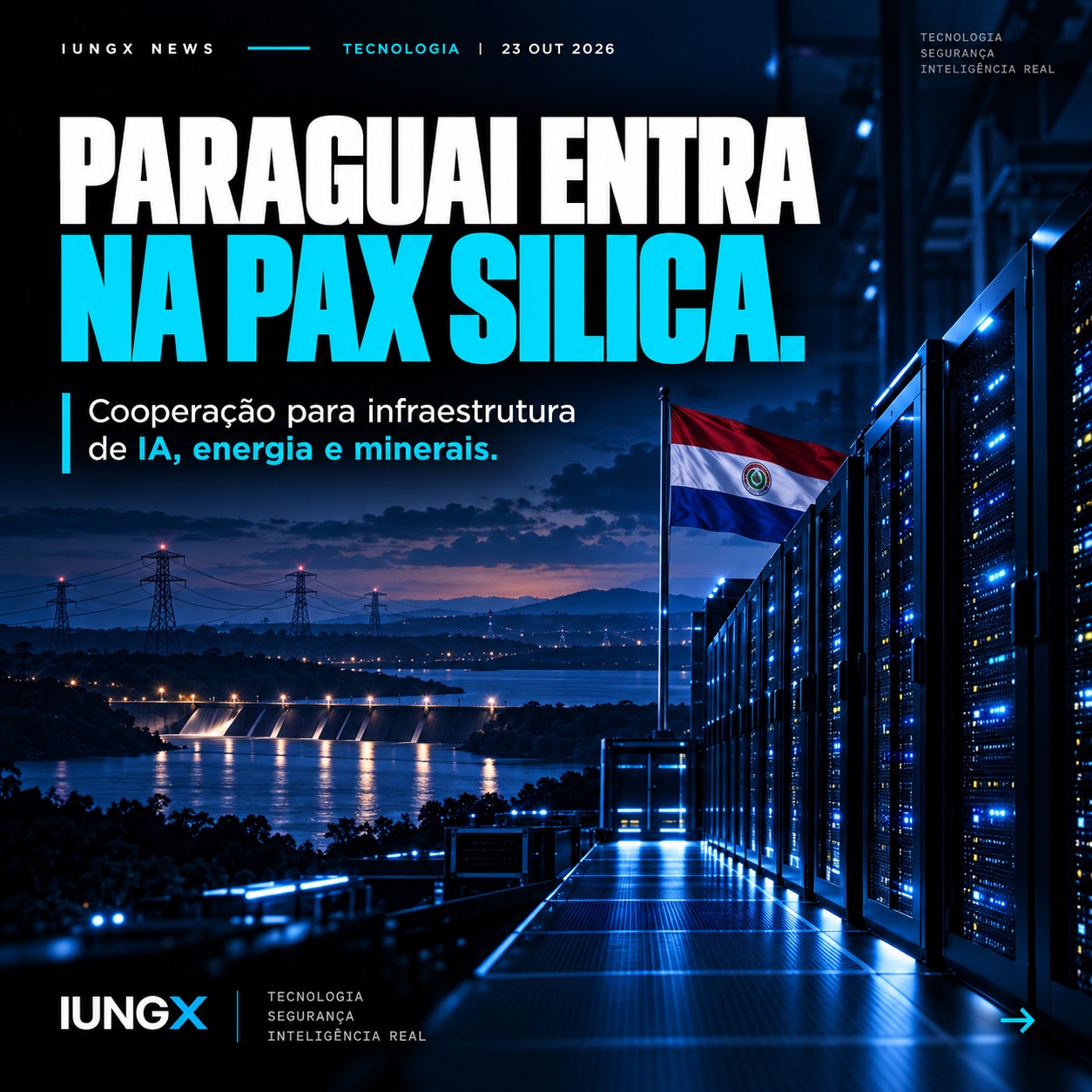 PARAGUAI ENTRA NA PAX SILICA