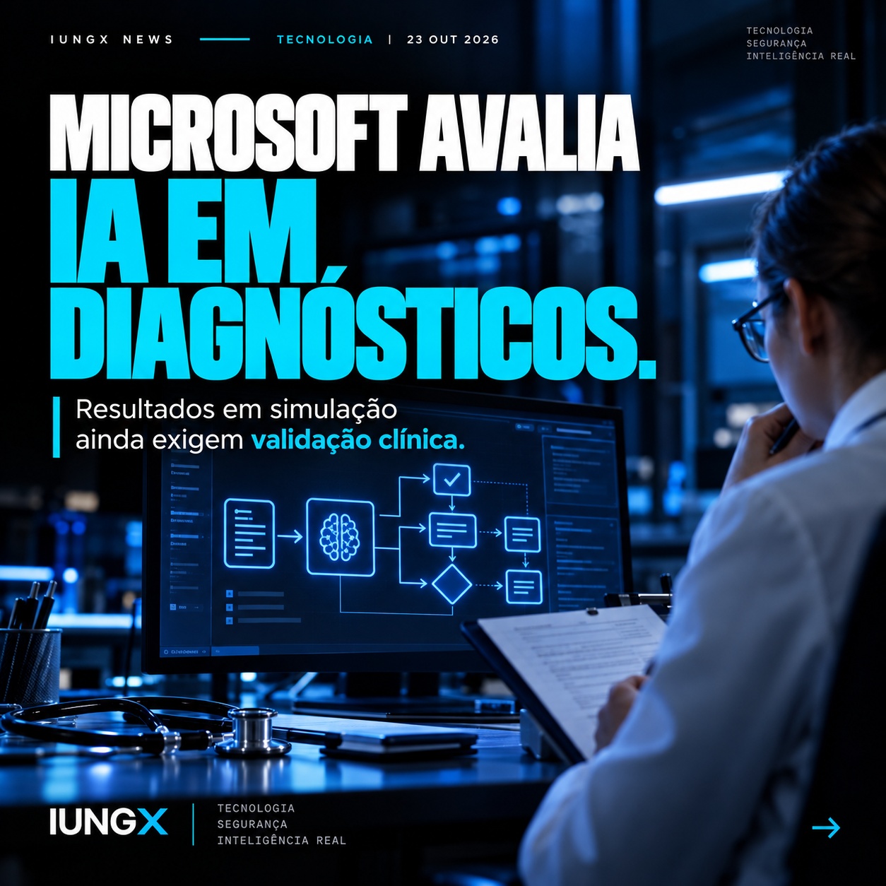 IA NA SAÚDE: O TESTE NÃO É O ATENDIMENTO