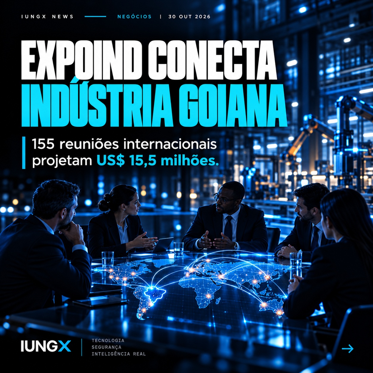 Expoind: conexões para indústria goiana